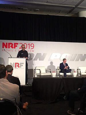 Image of Glenn at NRF 2019 conference